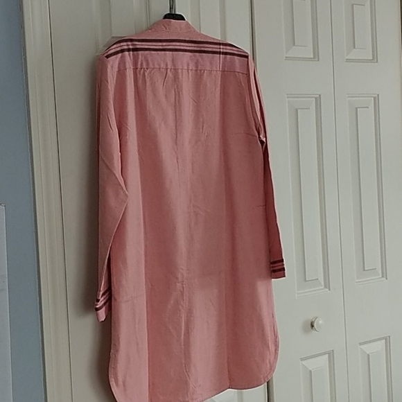 NEW American Rhino, Shirt Dress, Kenyan Cotton. Sz L - Picture 6 of 9